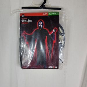 Fun World 2010 Scream 4 Bleeding Ghost Face Mask Mens XL Halloween Costume